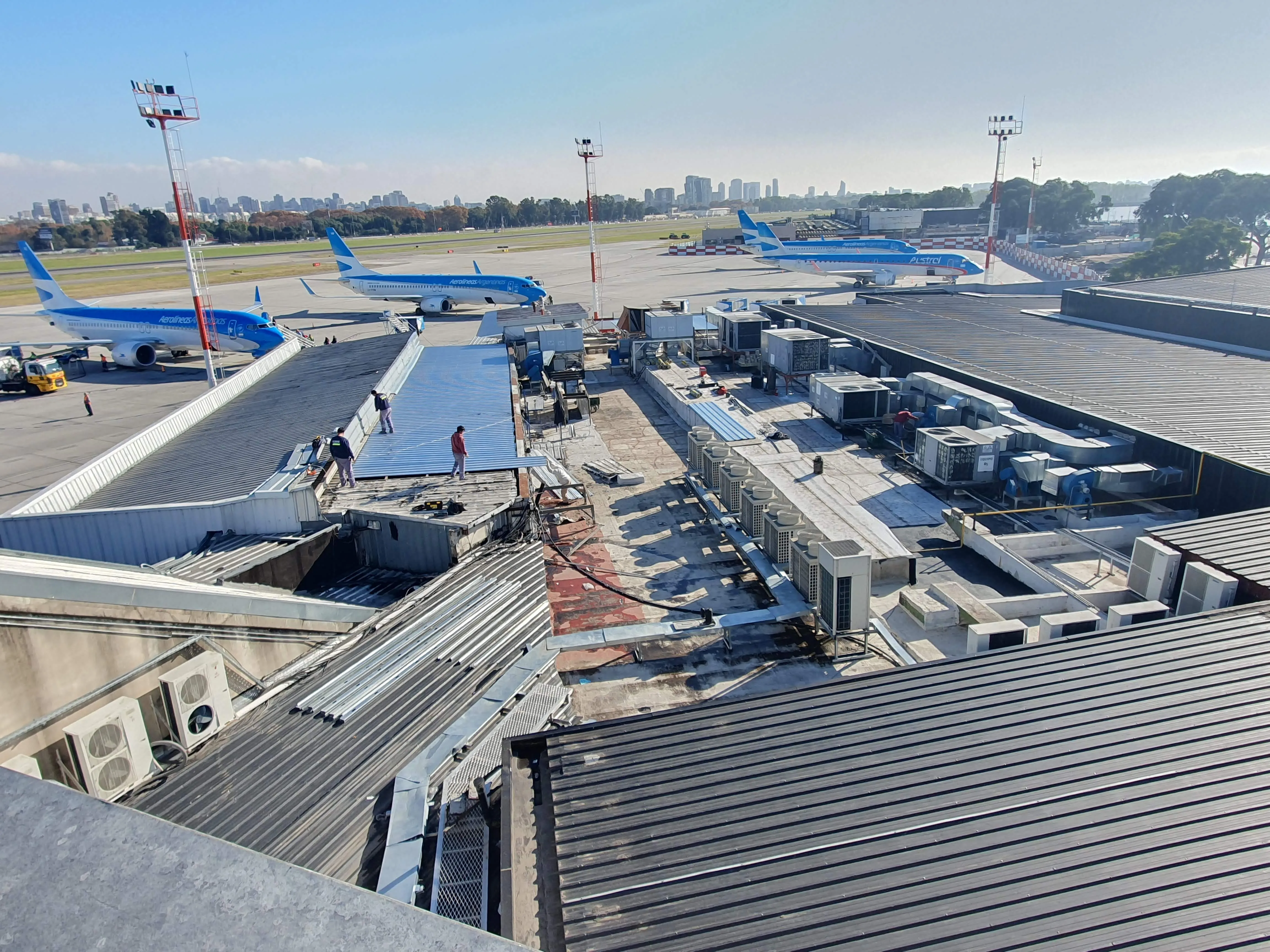 Obra Aeroparque J. Newbery — 2